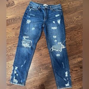 KanCan Distressed Blue Jeans